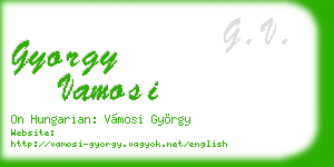 gyorgy vamosi business card